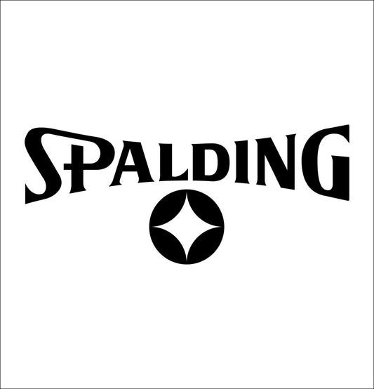 spalding decal, car decal sticker