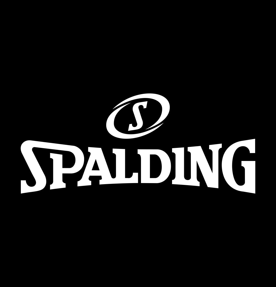 spalding decal, car decal sticker