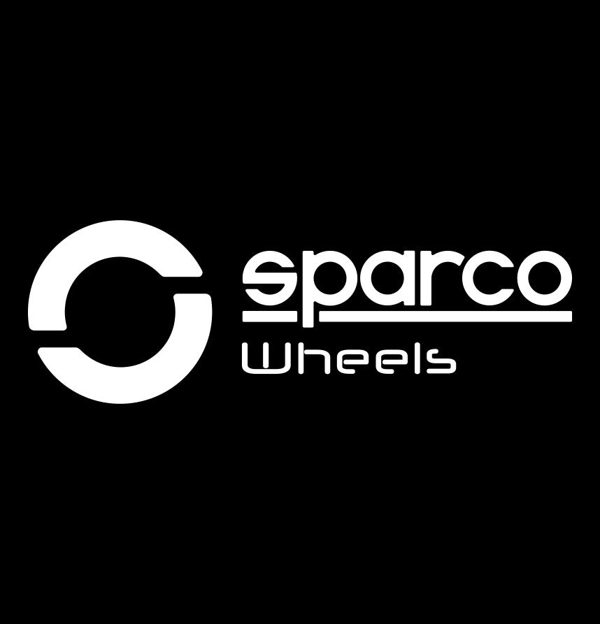 Sparco wheels decal, performance car decal sticker