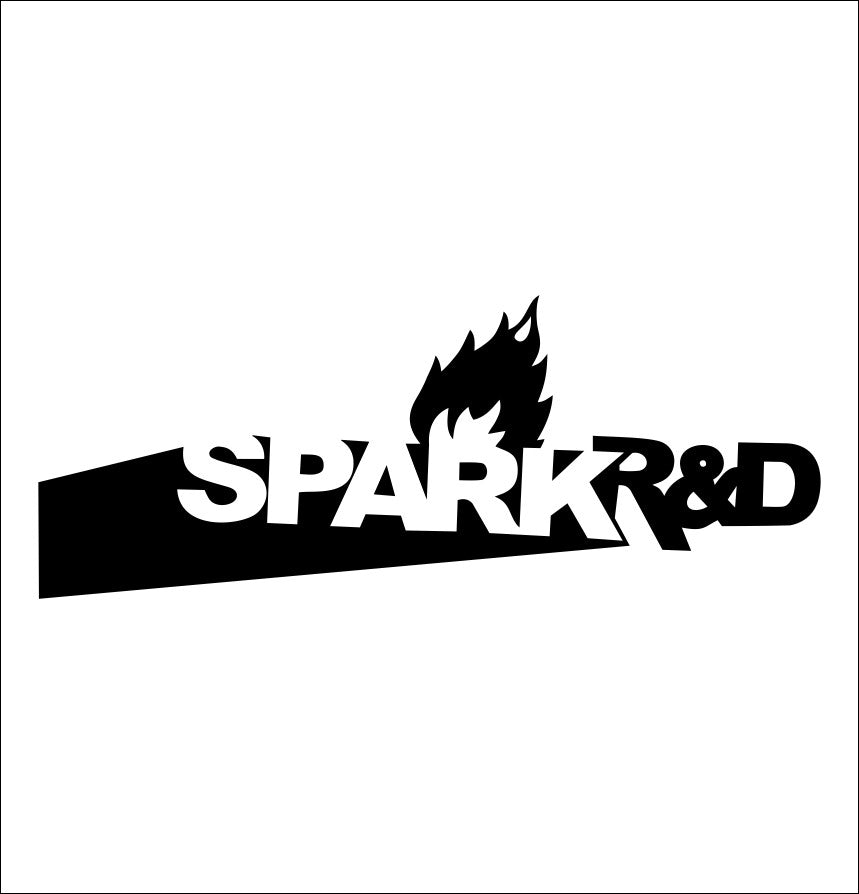 Spark R&D decal, sticker, ski snowboard decal