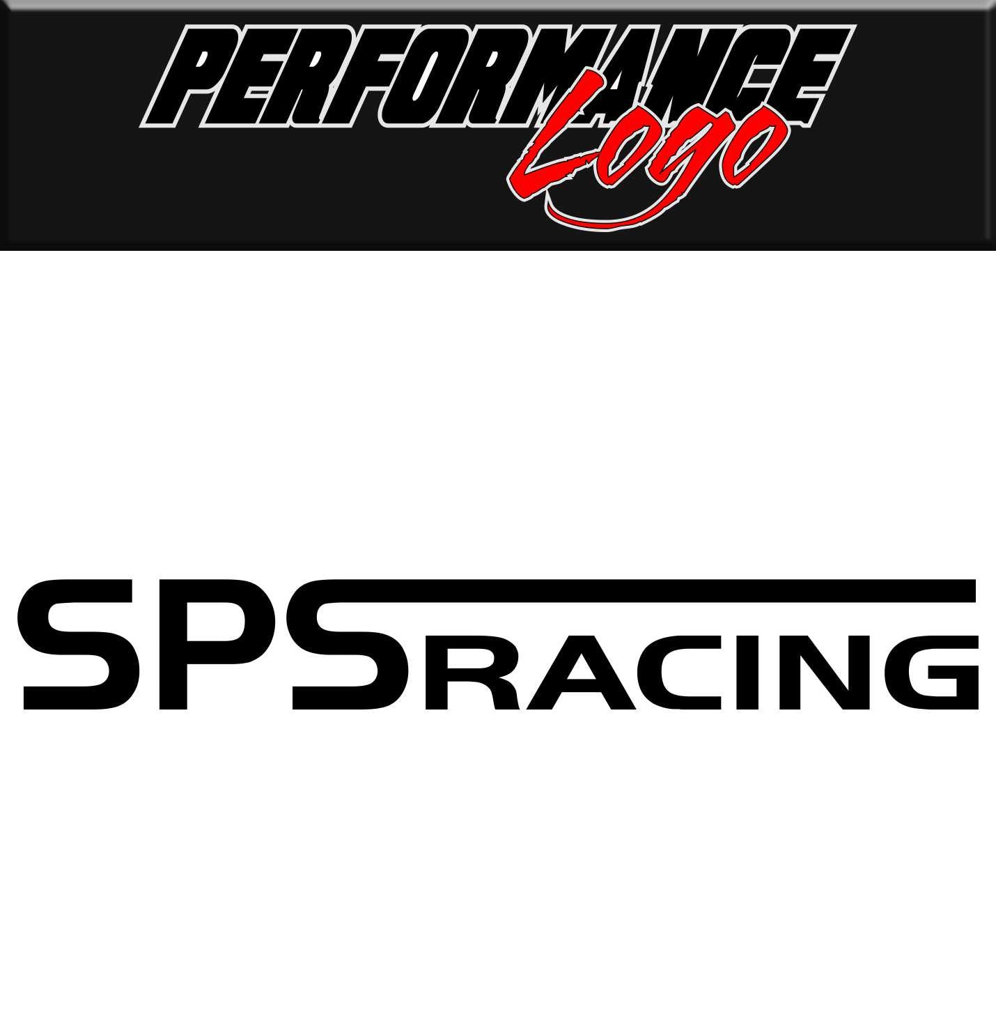 SPS Racing decal, performance decal, sticker