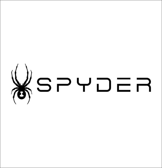 Spyder Gear decal, ski snowboard decal, car decal sticker