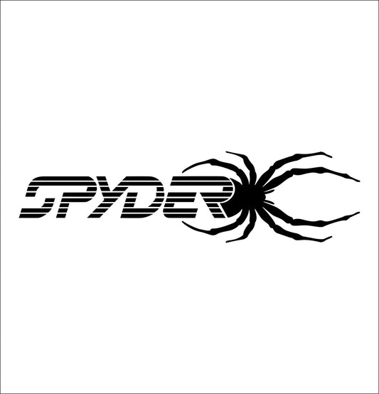 Spyder Gear decal, ski snowboard decal, car decal sticker