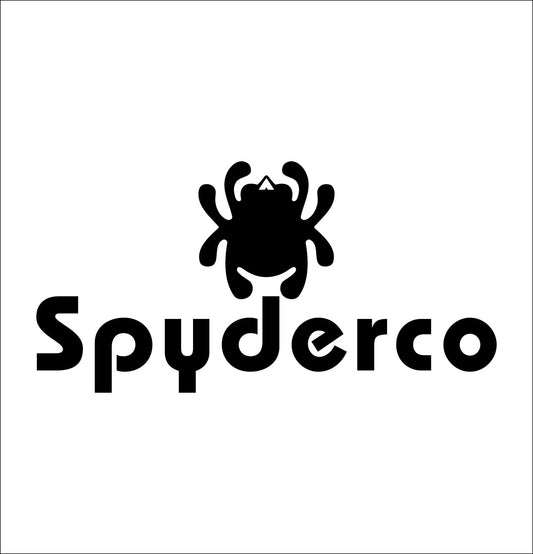 spyderco decal, car decal sticker