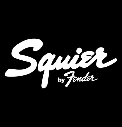 Squier decal, music instrument decal, car decal sticker