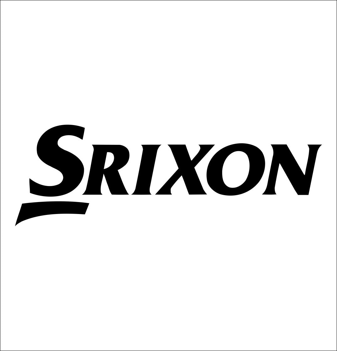 Srixon decal, golf decal, car decal sticker