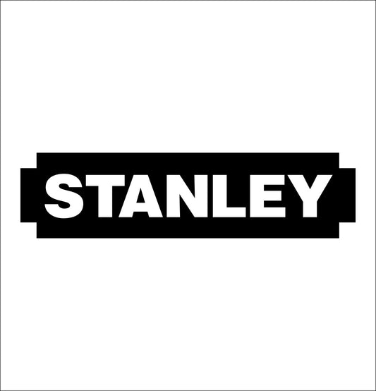 stanley tools decal, car decal sticker