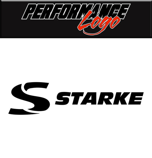 Starke Design decal, performance car decal sticker