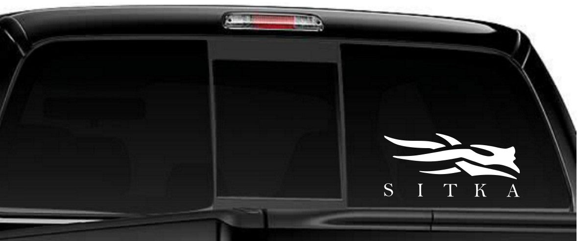 Sitka Gear decal, sticker, car decal