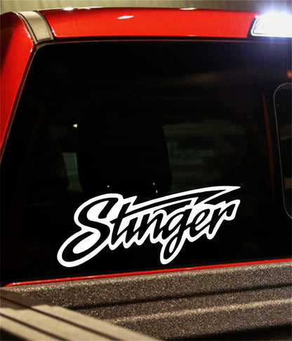 stinger decal - North 49 Decals