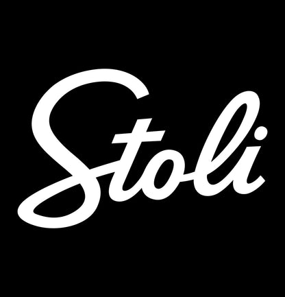 Stoli decal, vodka decal, car decal, sticker