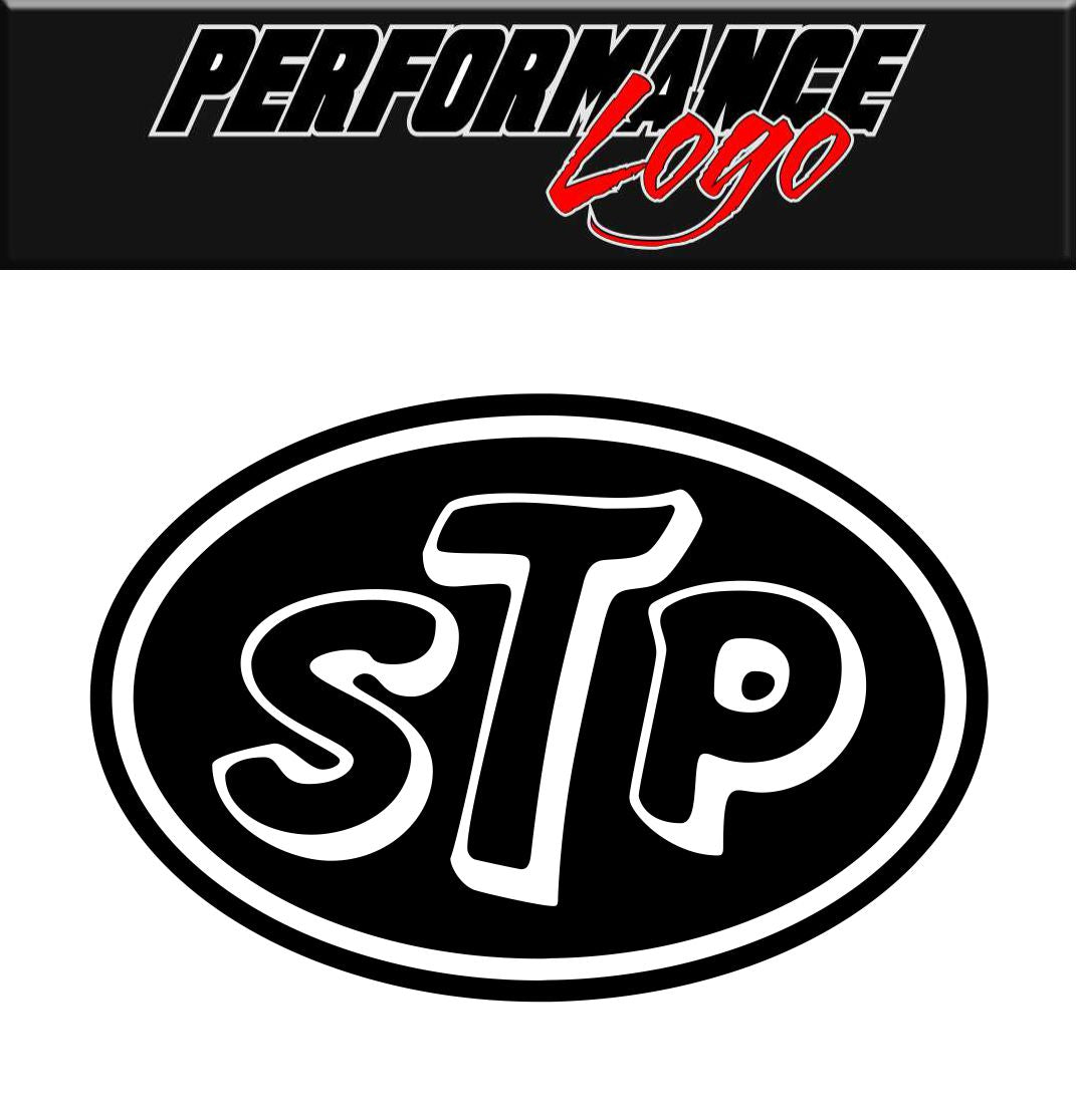 STP decal, performance decal, sticker