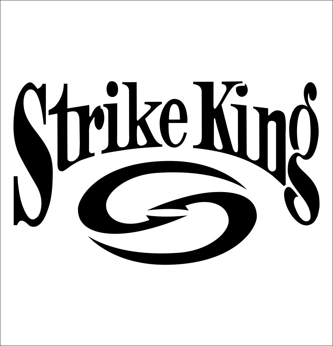 Strike King decal, fishing hunting car decal sticker