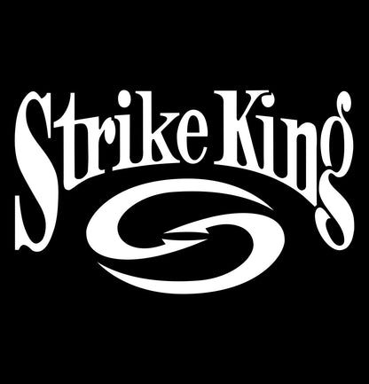 Strike King decal, fishing hunting car decal sticker