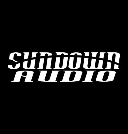 Sundown Audio decal