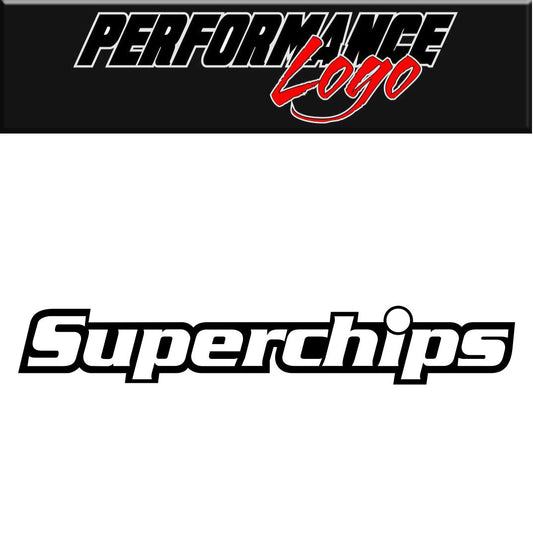 Superchips performance decal car decal sticker