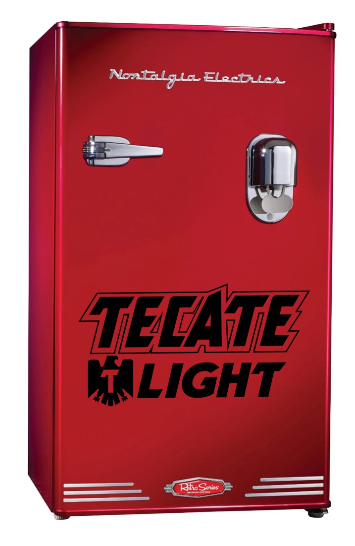 Tecate Beer decal, beer decal, car decal sticker