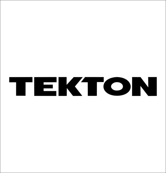 tekton decal, car decal sticker