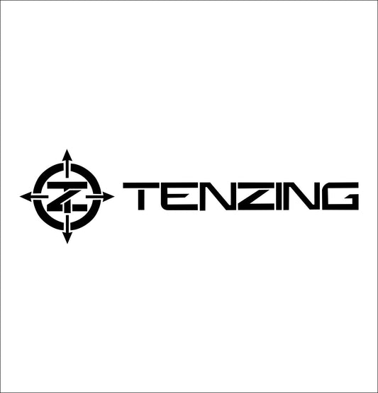 Tenzing decal, sticker, hunting fishing decal