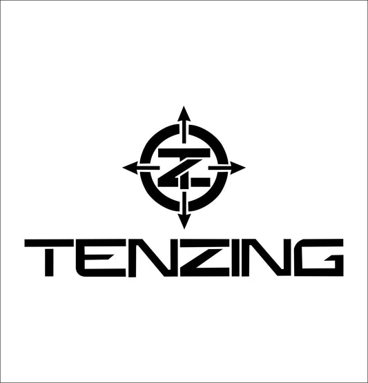 Tenzing decal, sticker, hunting fishing decal