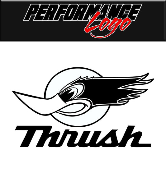 Thrush Exhaust decal, performance decal, sticker