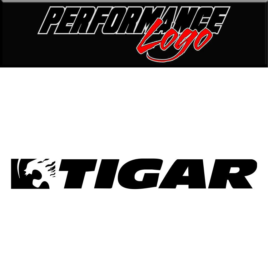 Tigar Tire decal, performance car decal sticker