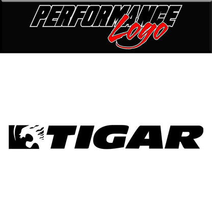 Tigar Tire decal, performance car decal sticker