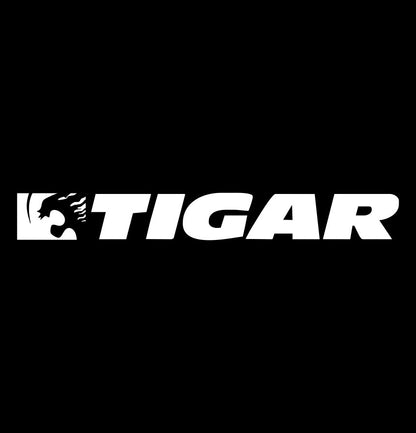 Tigar Tire decal, performance car decal sticker