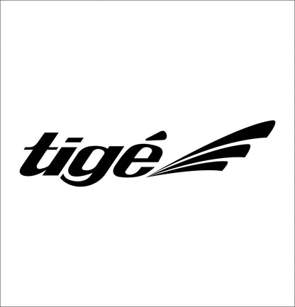 Tige Boats decal, sticker, hunting fishing decal