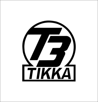 tikka decal, firearms decal sticker