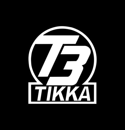 tikka decal, firearms decal sticker