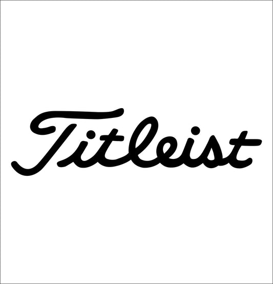 Titleist decal, golf decal, car decal sticker