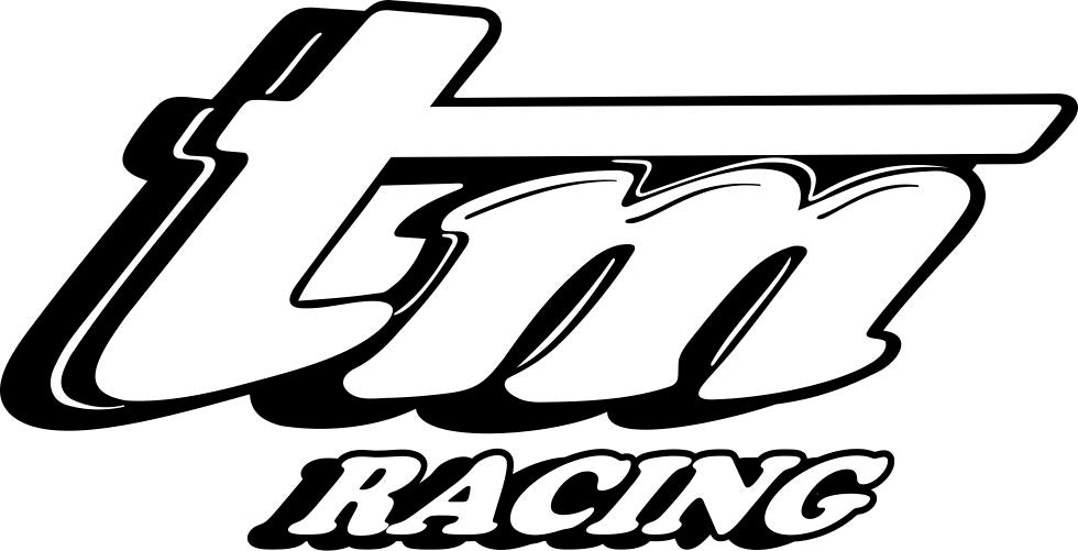 TM Racing decal, racing sticker