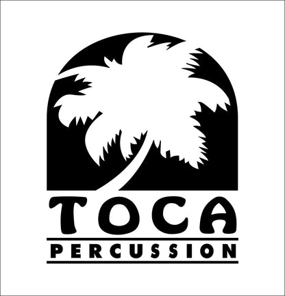 Toca Percussion decal, music instrument decal, car decal sticker