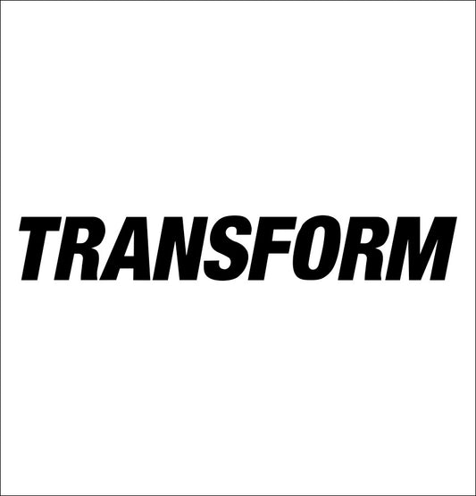 Transform Gloves decal, sticker, ski snowboard decal