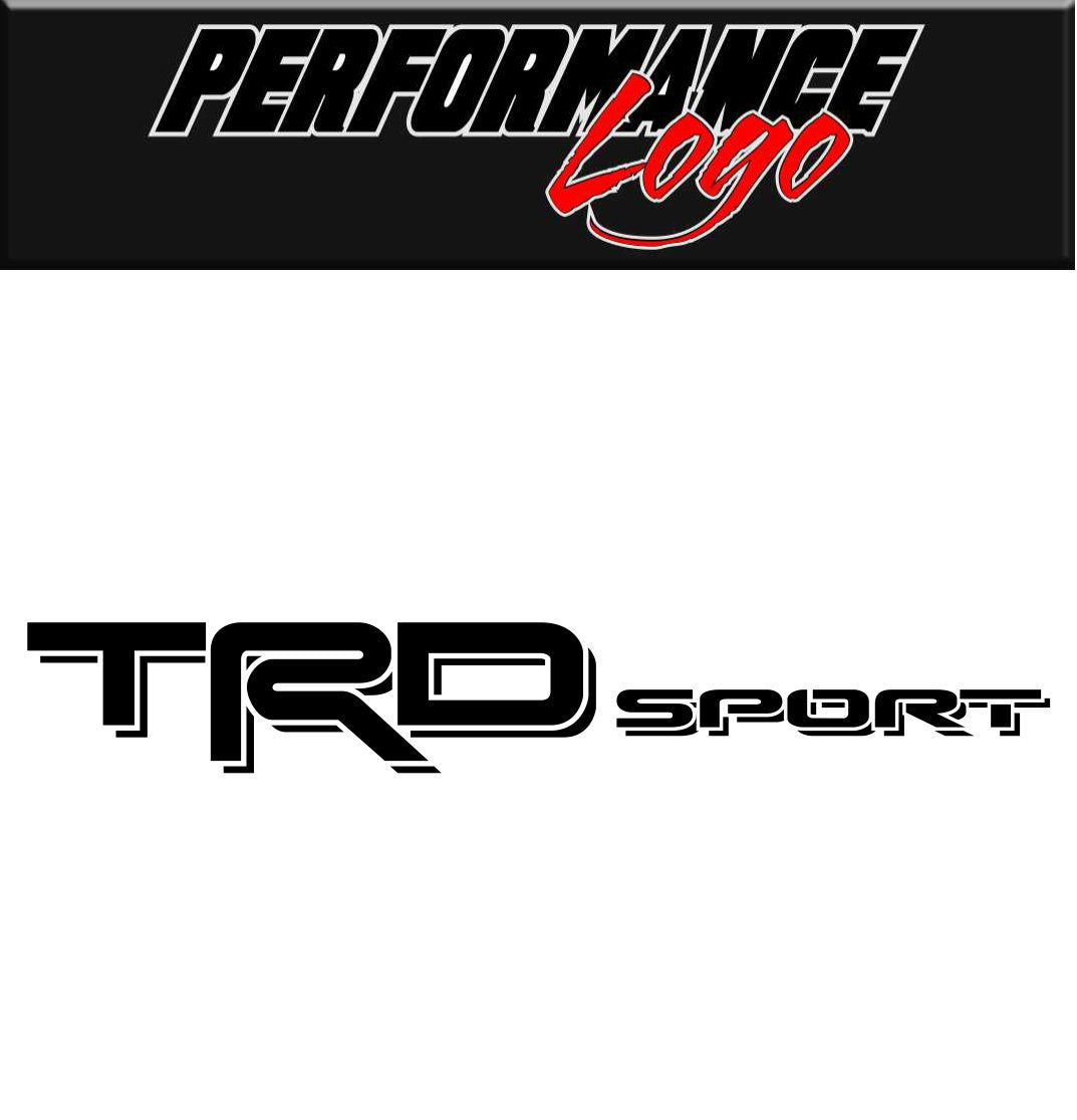 Toyota Racing Development Sport decal, performance decal, sticker