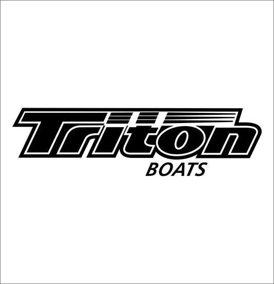 Triton Boats decal, sticker, hunting fishing decal