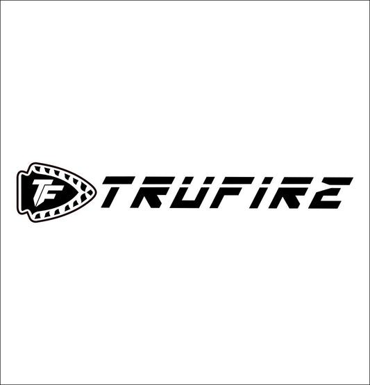 Trufire Archery decal, fishing hunting car decal sticker