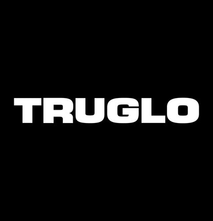 Truglo Optics decal, fishing hunting car decal sticker