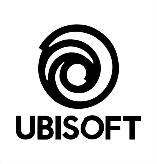 Ubisoft decal, video game decal, sticker, car decal