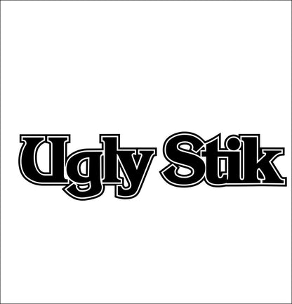 Ugly Stik decal, fishing hunting car decal sticker