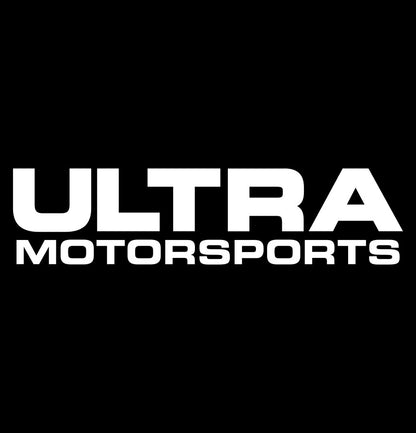 Ultra Motorsports decal, performance car decal sticker