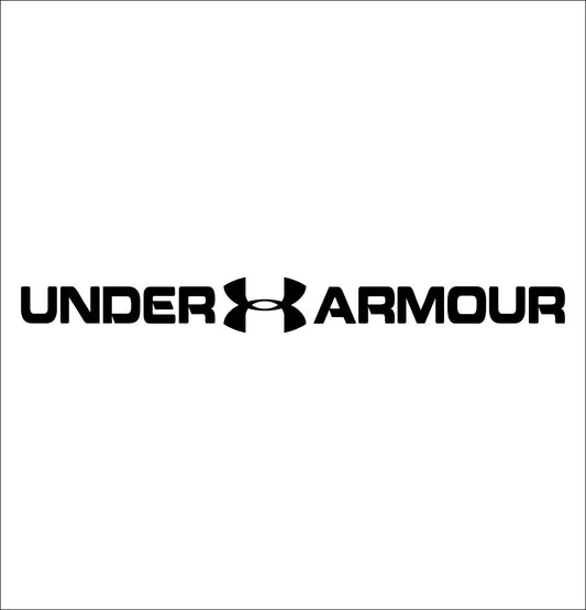 under armour decal, car decal sticker