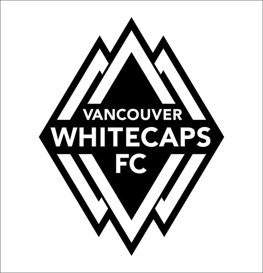 Vancouver Whitecaps decal, car decal, sticker