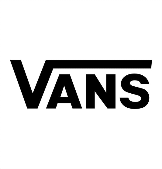 Vans decal, skateboarding decal, car decal sticker