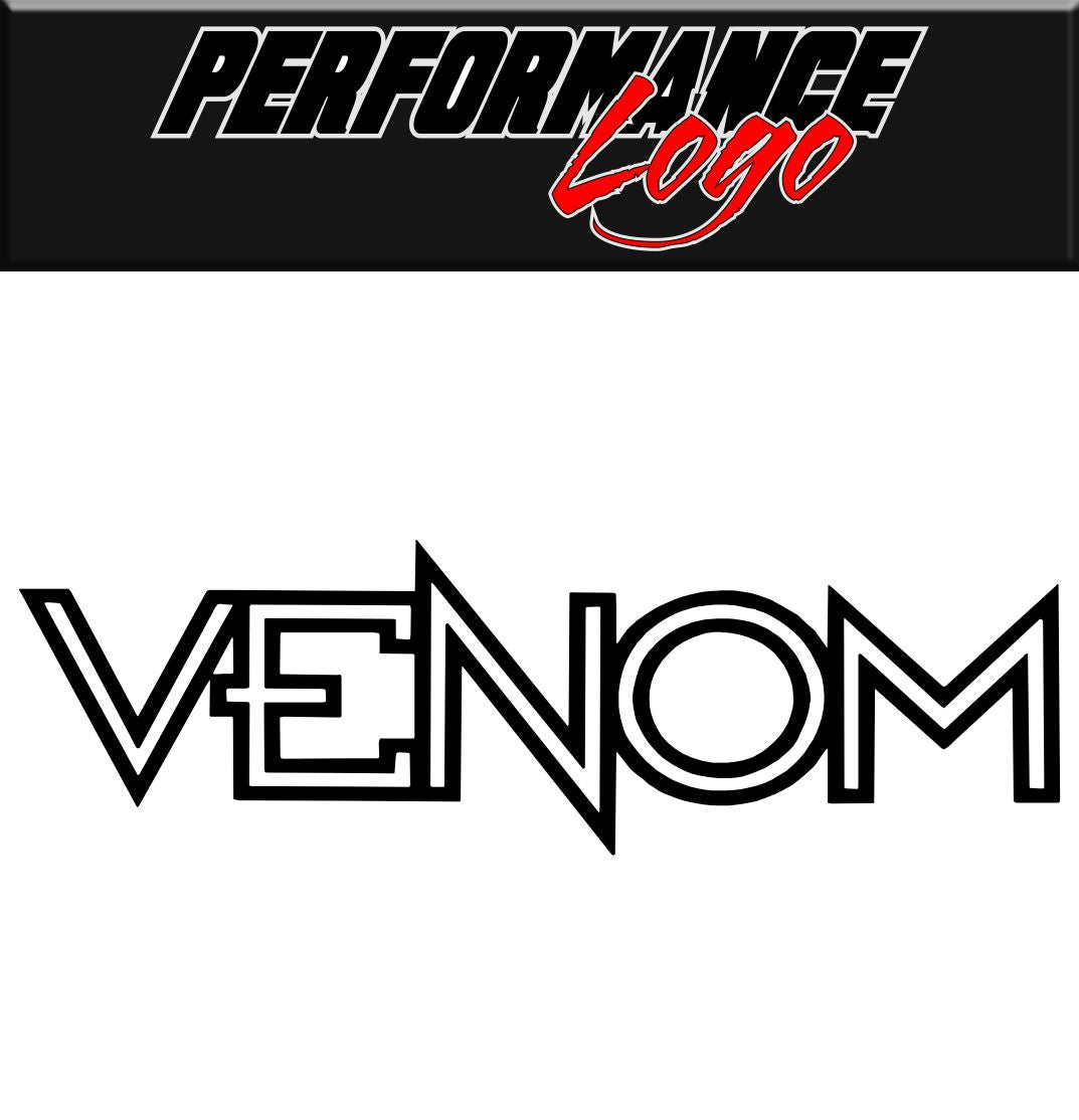 Venom decal, performance decal, sticker