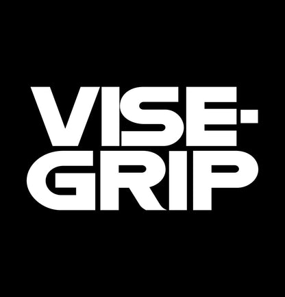 vise grip decal, car decal sticker