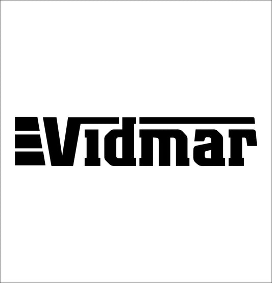 vidmar decal, car decal sticker