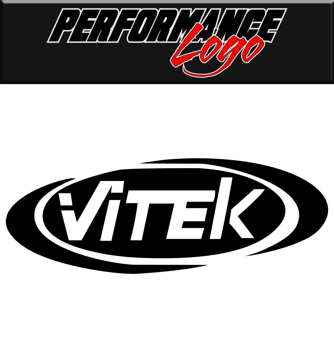 Vitek decal, performance decal, sticker