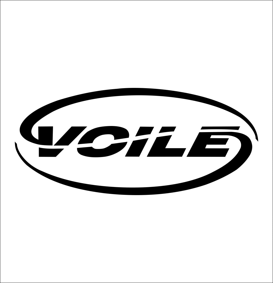 Voile decal, ski snowboard decal, car decal sticker